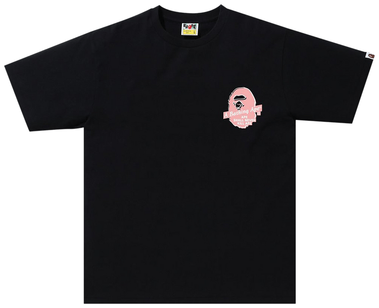 BAPE Circle Tee BlackPink