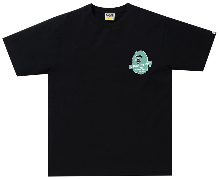 BAPE Circle Tee BlackGreen