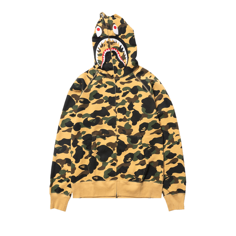 Bape shark hoodie 1st camo deals