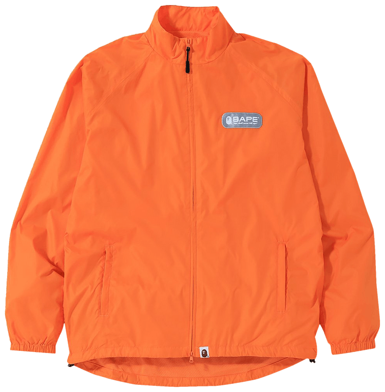 BAPE Cycling Jacket Orange