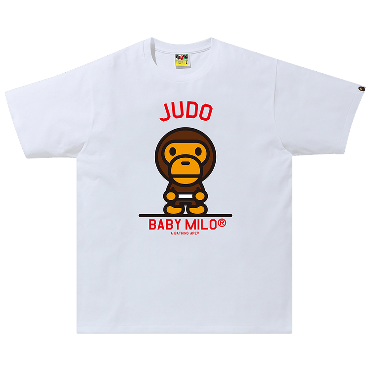 BAPE Milo Judo Sports Tee White