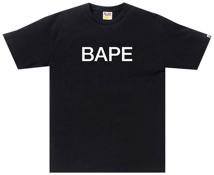 BAPE ABC Camo Box Tee Black