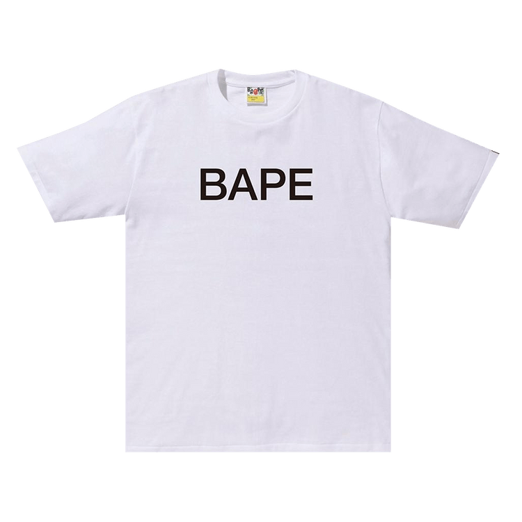 BAPE ABC Camo Box Tee White