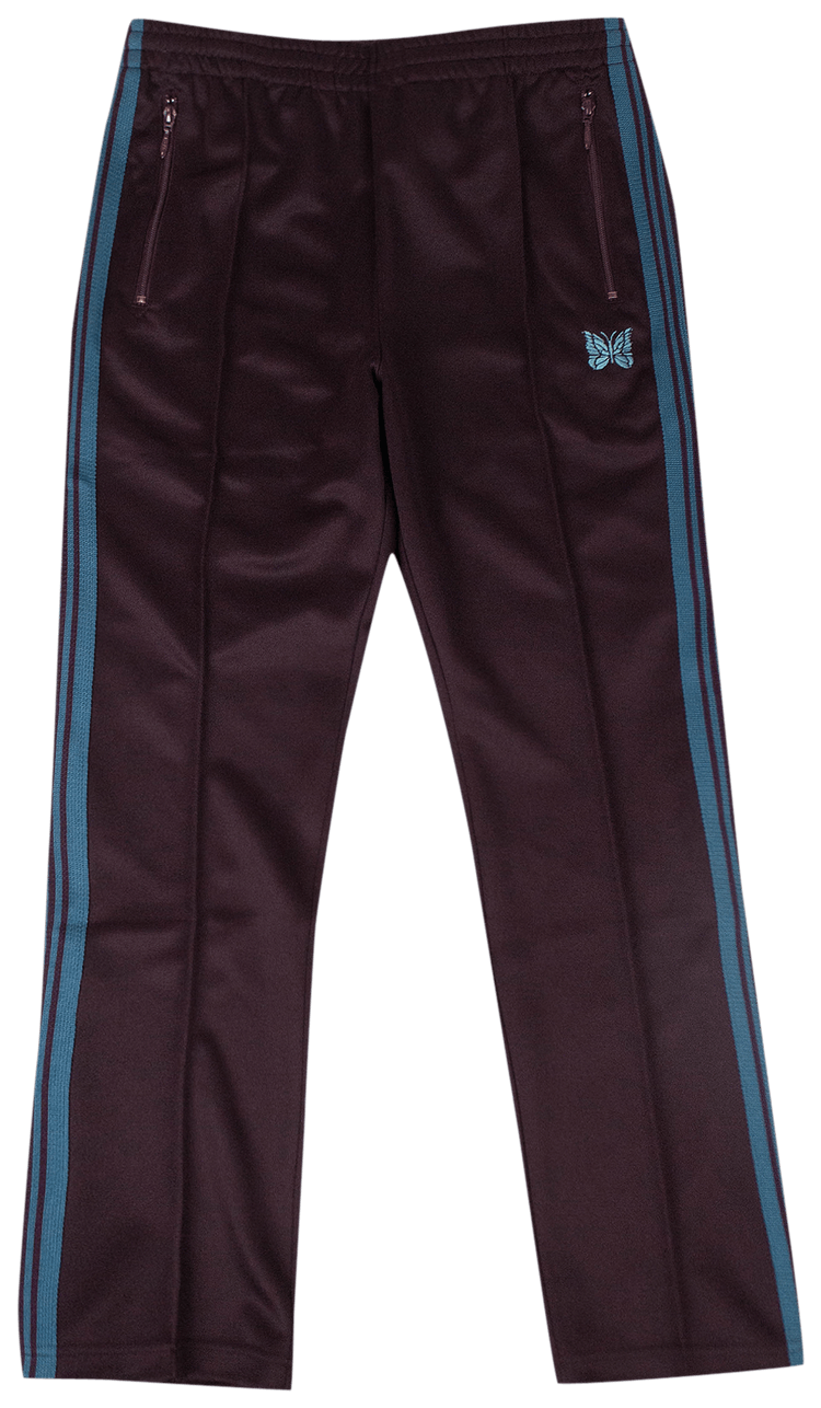 Needles Side Stripe Track Pants Bordeaux Purple