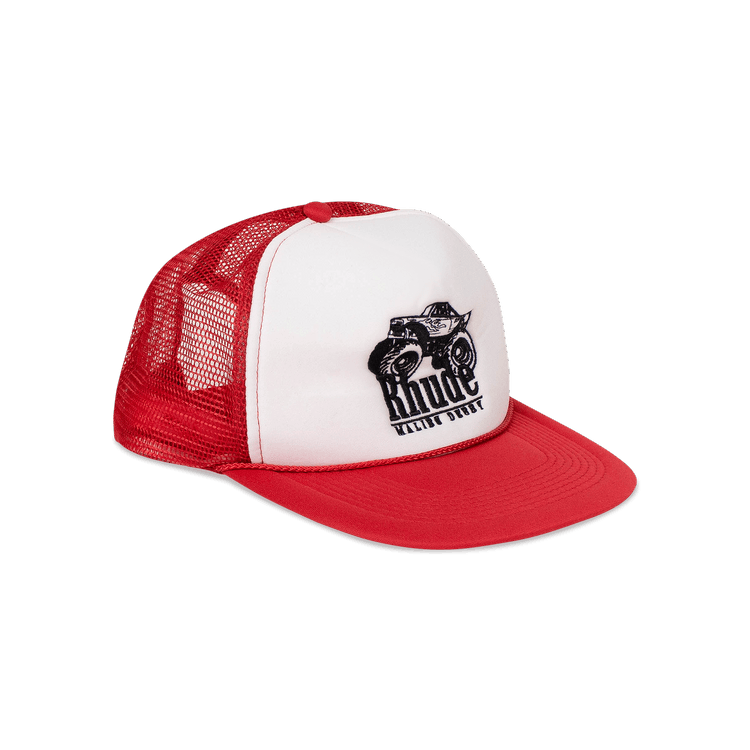 Derby Rider Cap Buy Rhude Malibu Derby Trucker Cap 'Red/White' - 02ACA09506 | GOAT