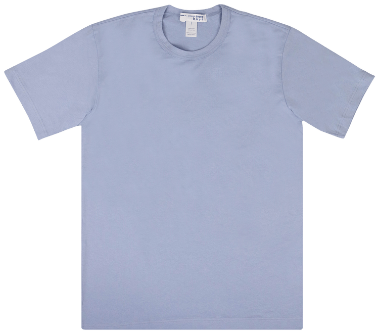 Comme des Garcons SHIRT Boys Logo T Shirt Blue