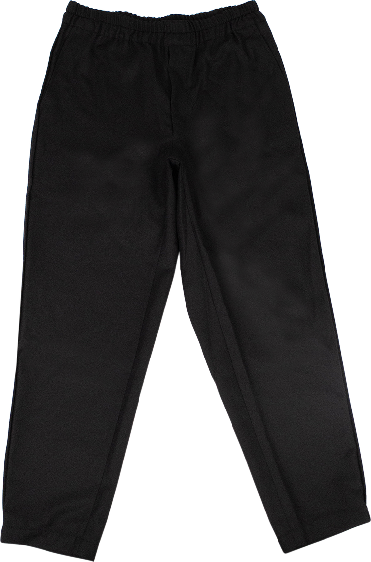 Comme des Garcons SHIRT Gabardine Wide Pant Black