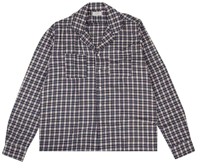 Rhude Pajama Shirt Blue