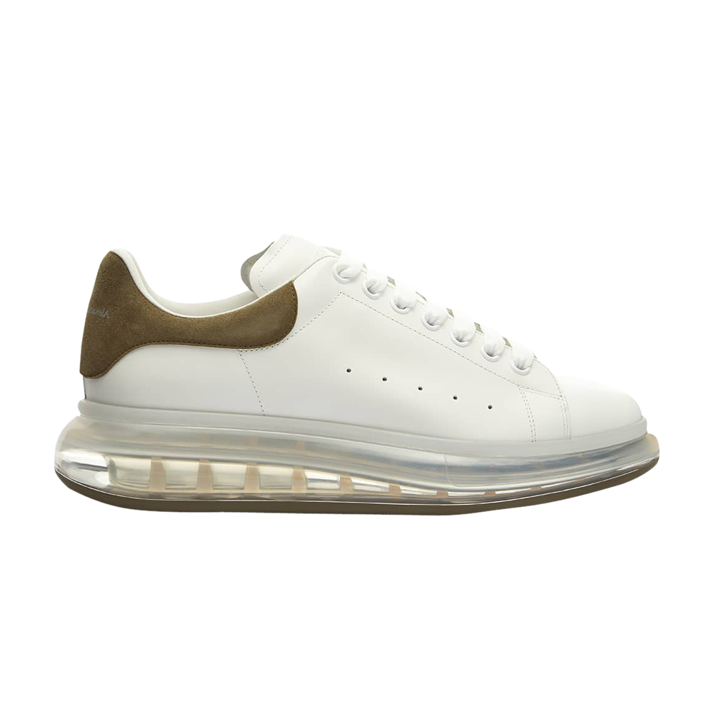 Alexander McQueen Oversized White Yellow Clear Sole