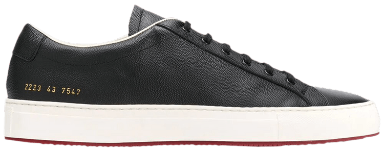Buy Common Projects Achilles Low Premium Black 2223 7547 GOAT UK