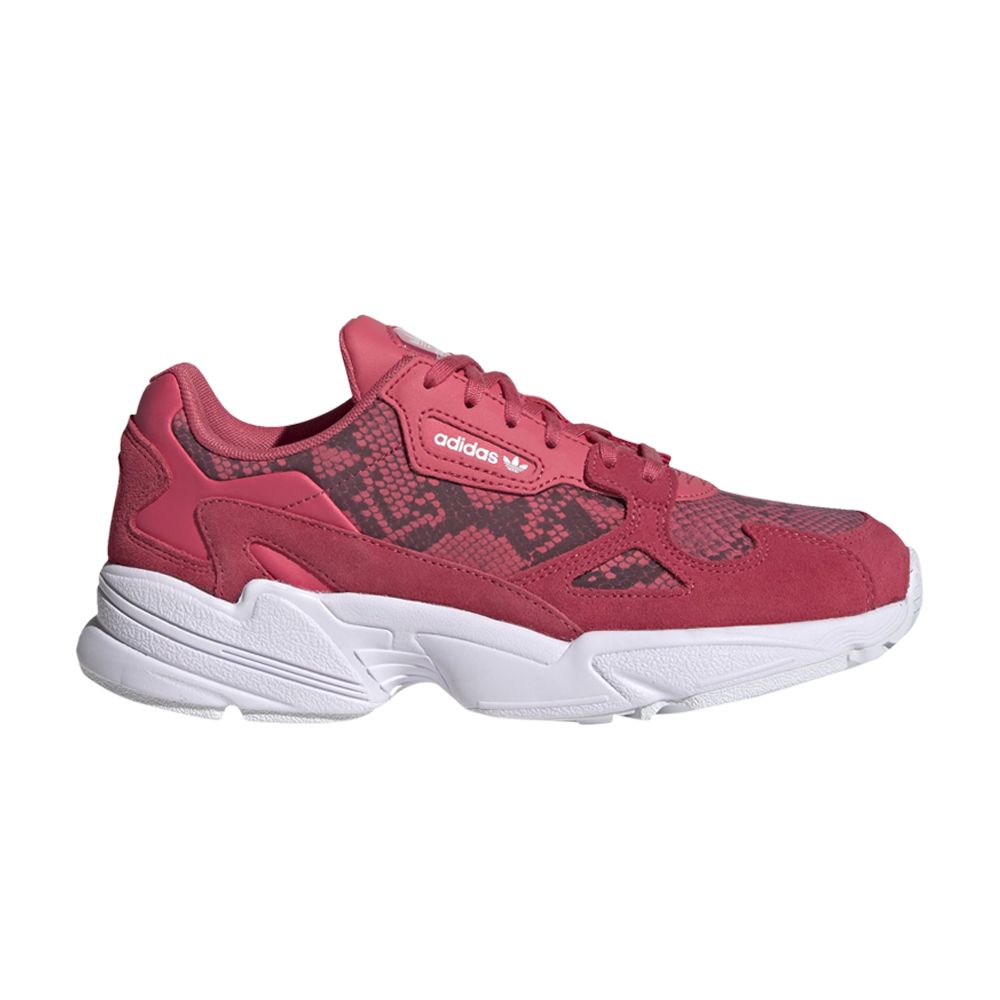 Pre-owned Adidas Originals Wmns Falcon 'craft Pink Snakeskin'