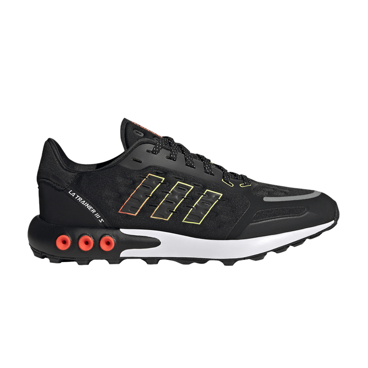 Buy LA Trainer 3 Black Solar Red FY3842 GOAT