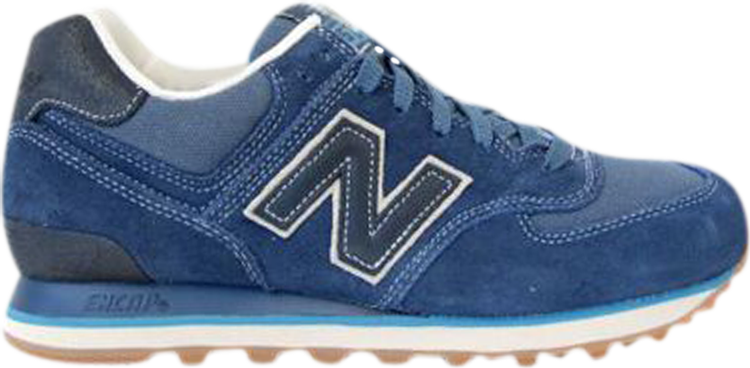 574 Suede Iron Blue