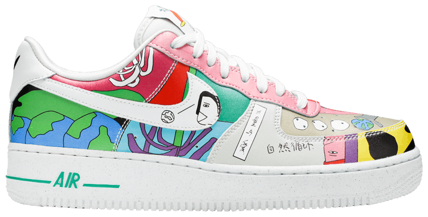 ruohan wang x nike air force 1