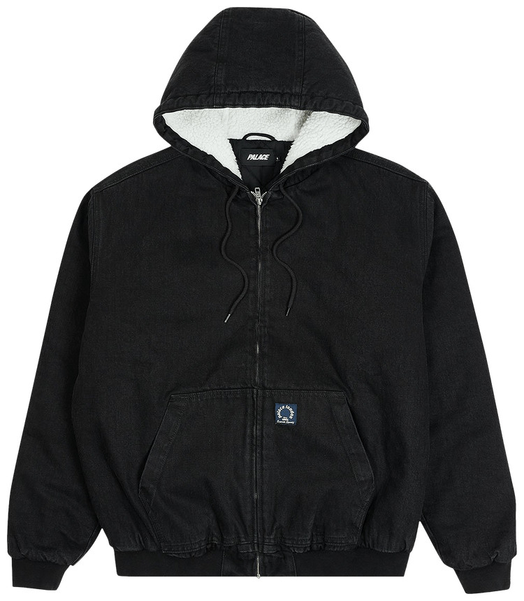 Palace Active Bredda Jacket Black Stone Wash
