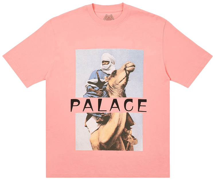 Palace Camel T Shirt Pink