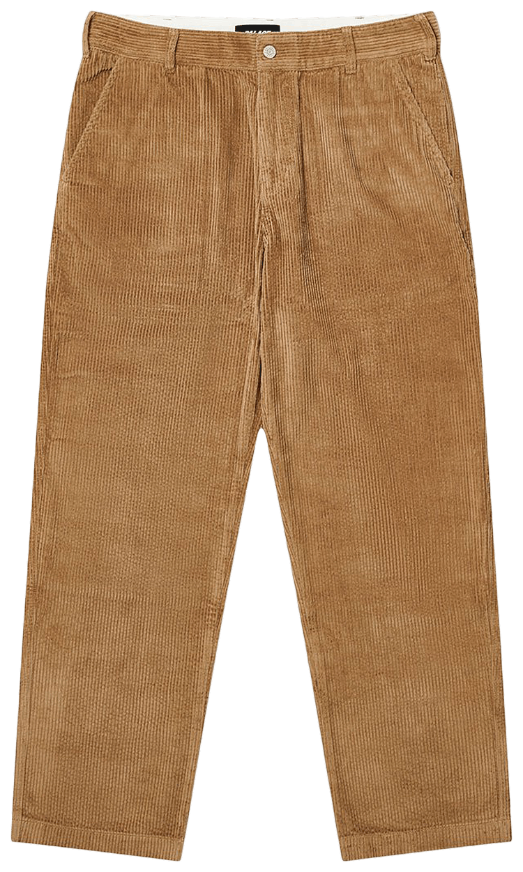 Palace Cord Plain Pant Fawn