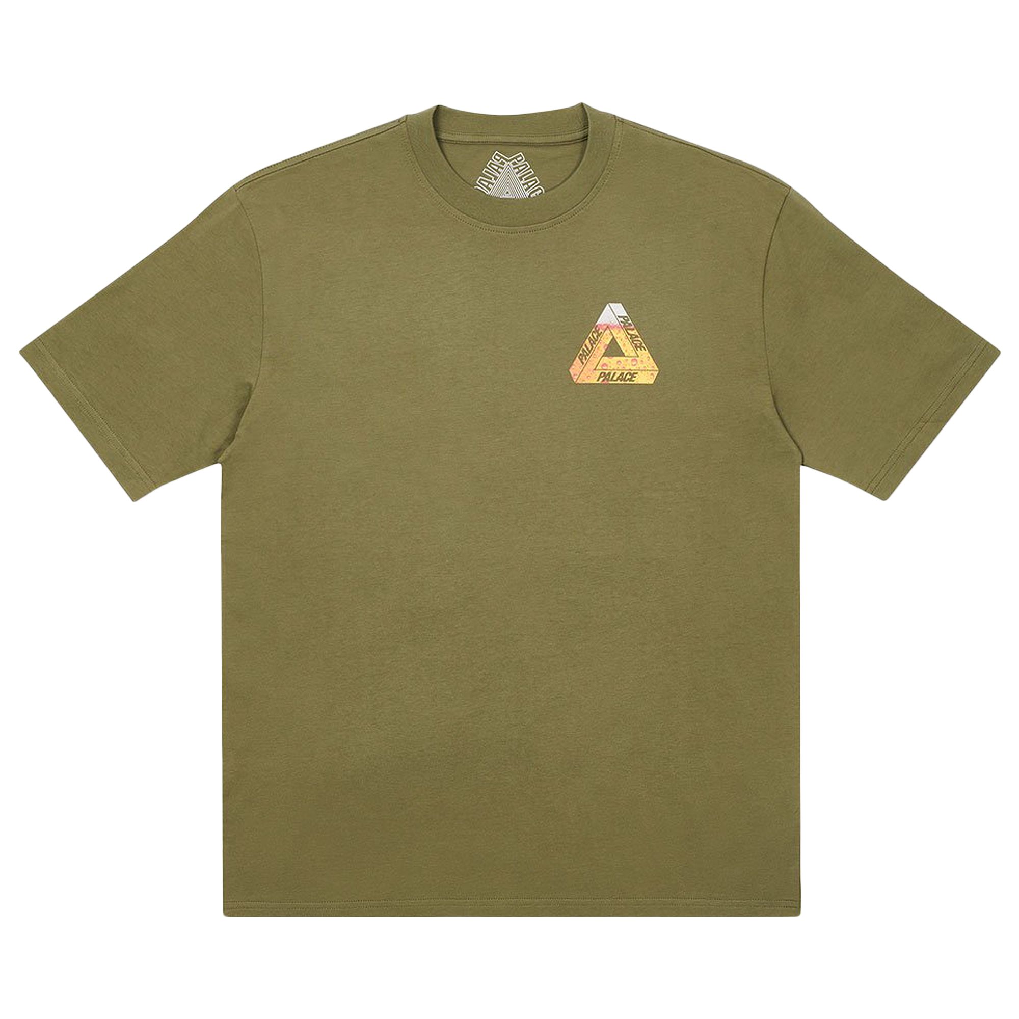 Palace Tri-Lager T-Shirt 'Olive' | Green | Men's Size XL