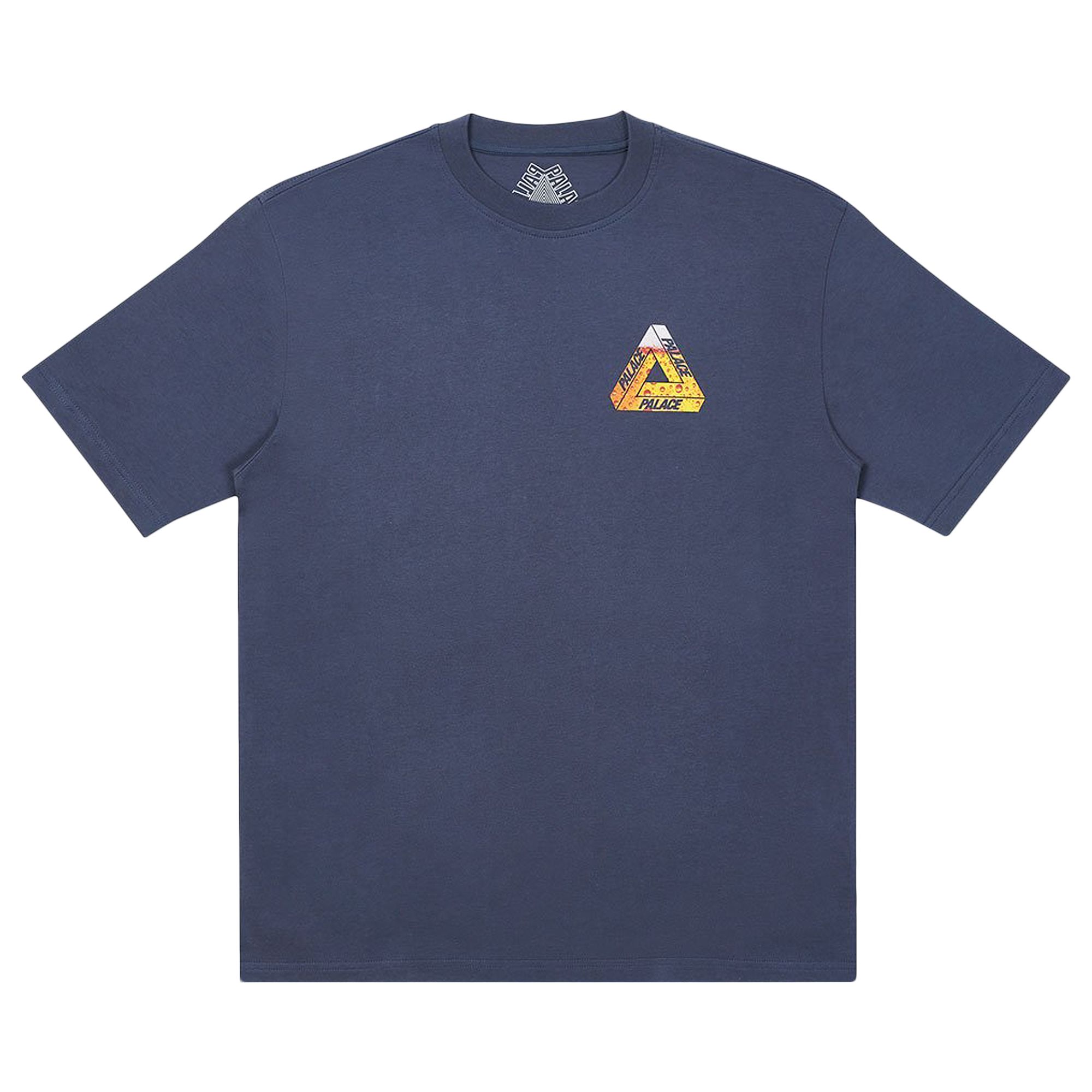 Pre-owned Palace Tri-lager T-shirt 'navy' In Blue