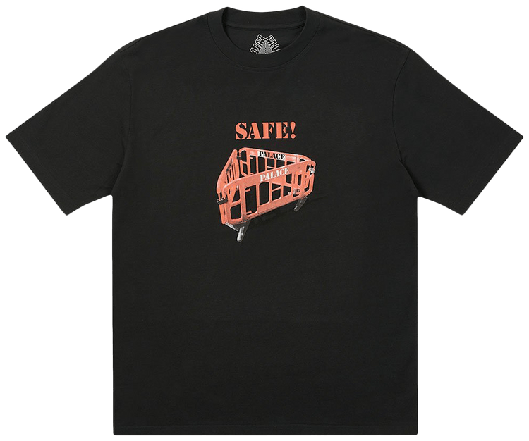 Palace Safety T Shirt Black