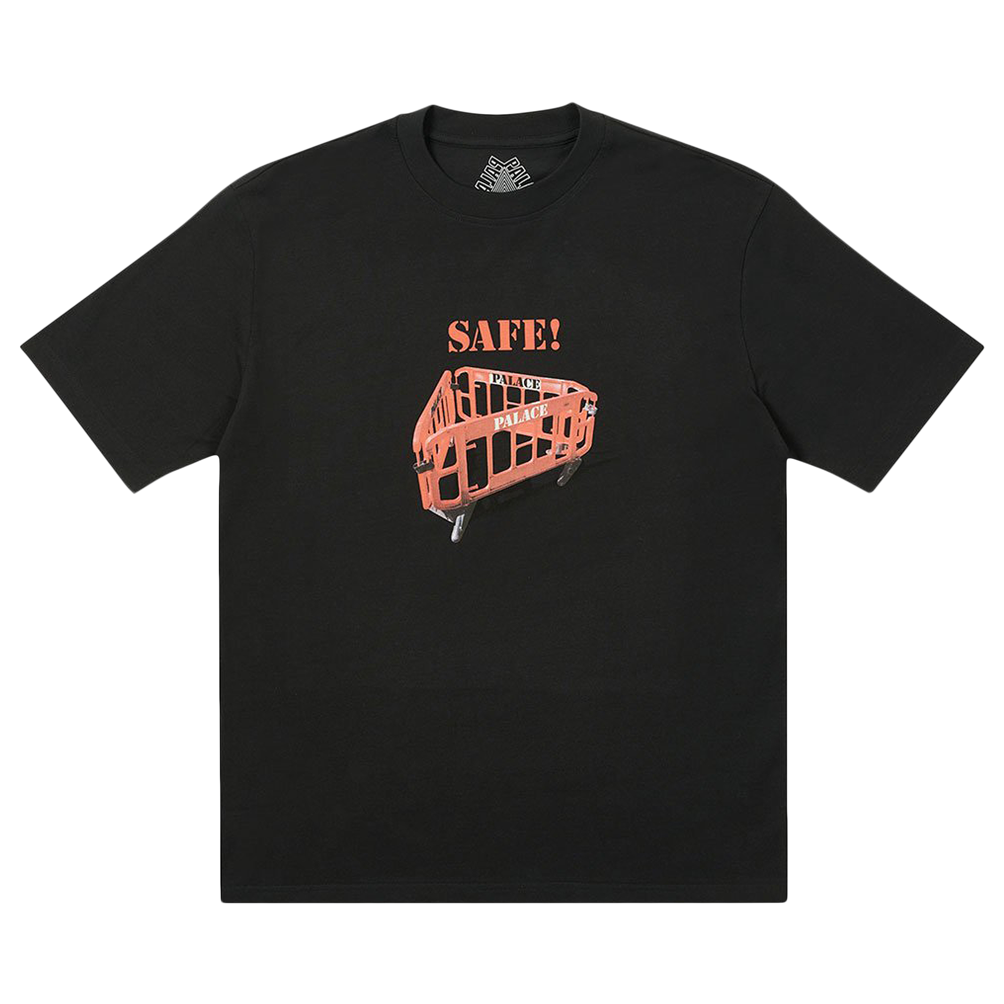 Pre-owned Palace Safety T-shirt 'black'