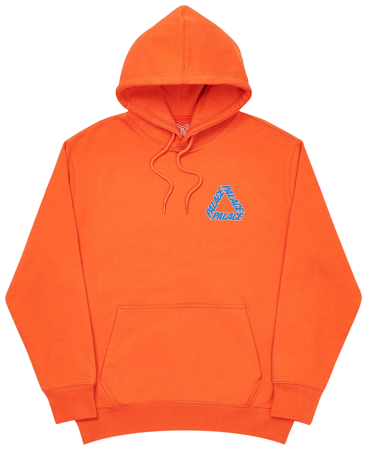 Palace P3 Team Hood Dark Orange