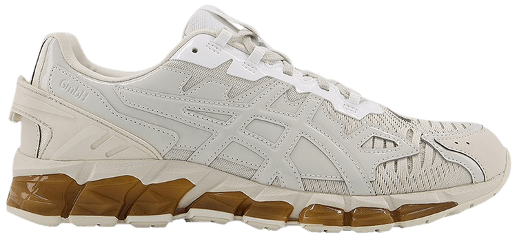 GmbH x ASICS Gel Quantum 360 6 Ivory Smoke Grey
