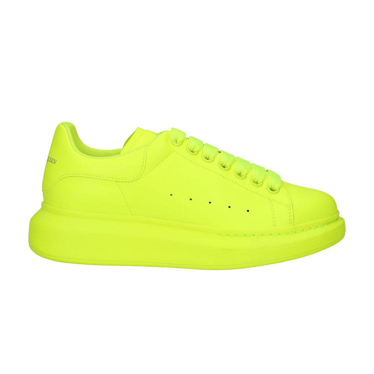 Neon alexander mcqueen trainers on sale