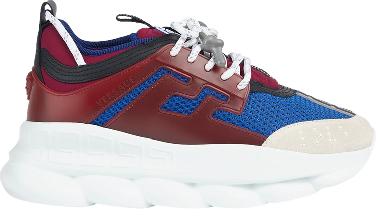 Versace Chain Reaction White Blue Red