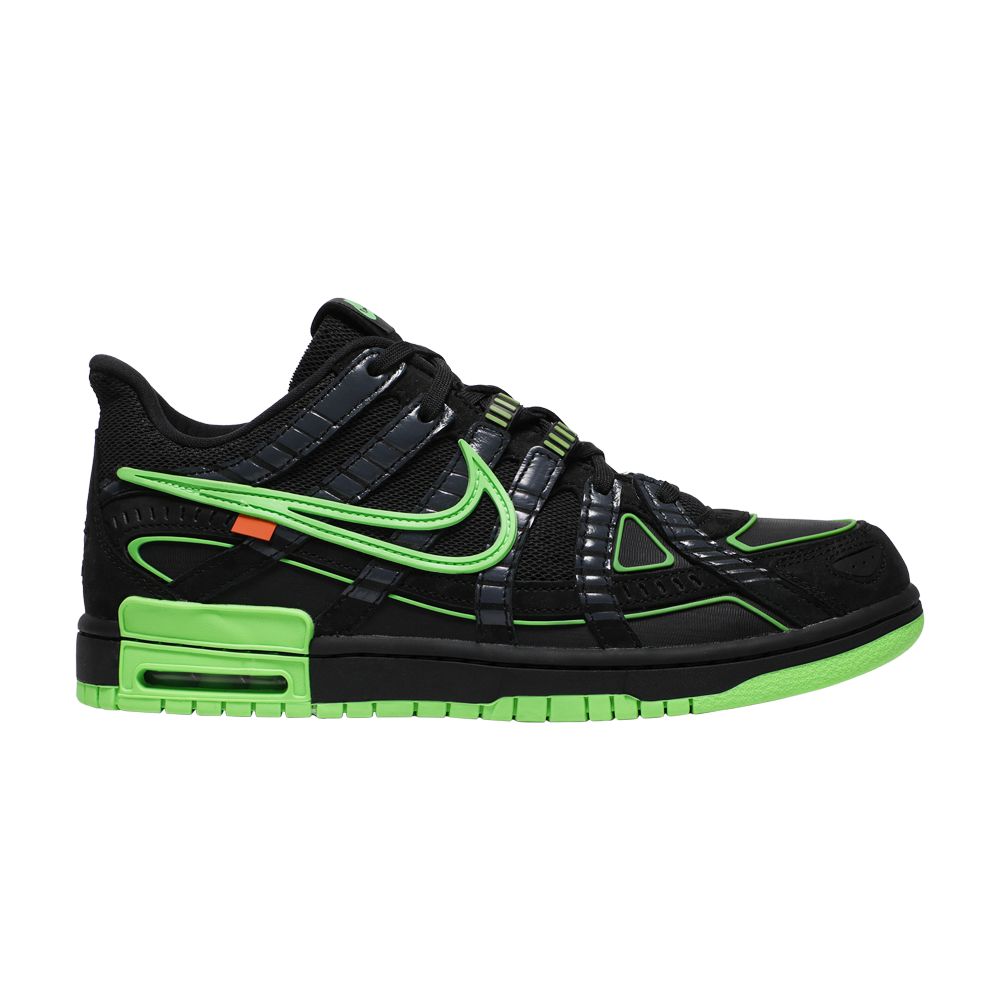 Nike Off-White x Air Rubber Dunk 'Green Strike' | Black | Men's Size 11