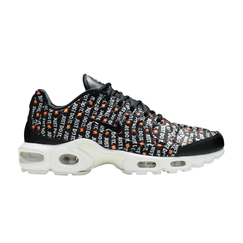 nike air max plus just do it white