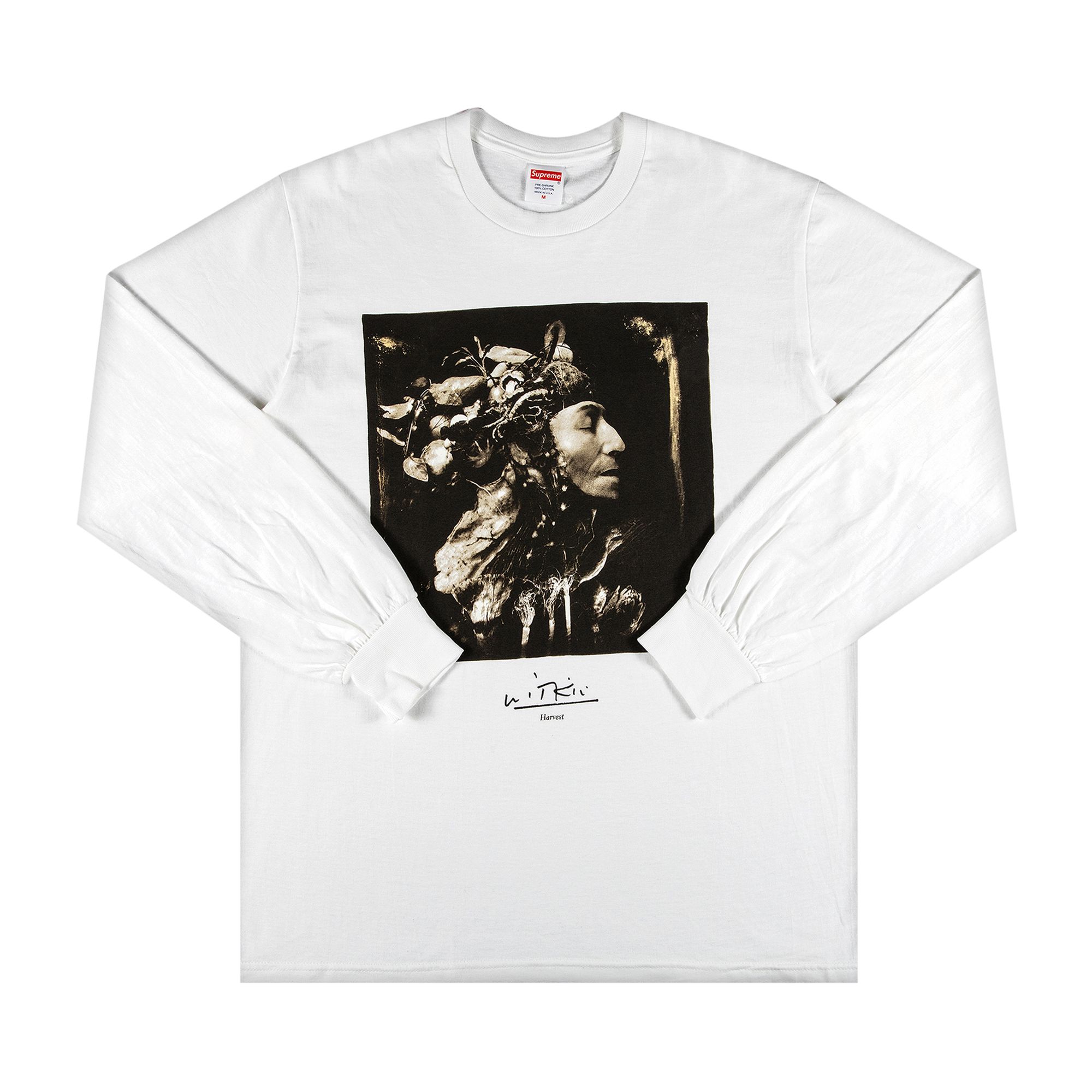 Supreme x Joel-Peter Witkin Harvest Long-Sleeve Tee 'White' | Men's Size S