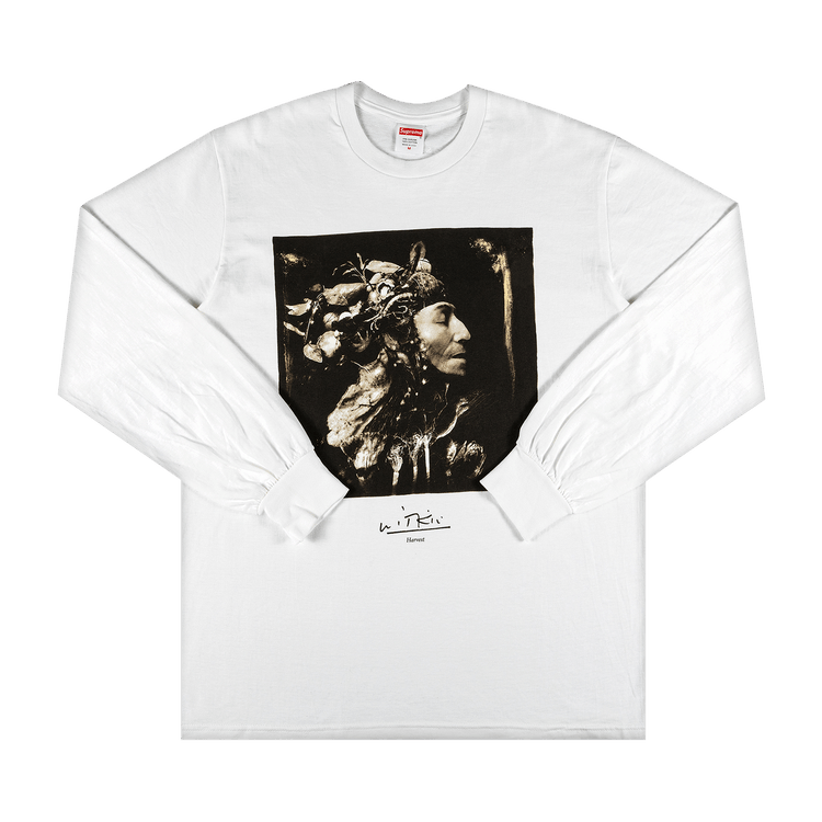 Supreme x Joel Peter Witkin Harvest Long Sleeve Tee White