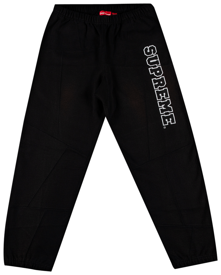 Supreme Patchwork Sweatpant Black