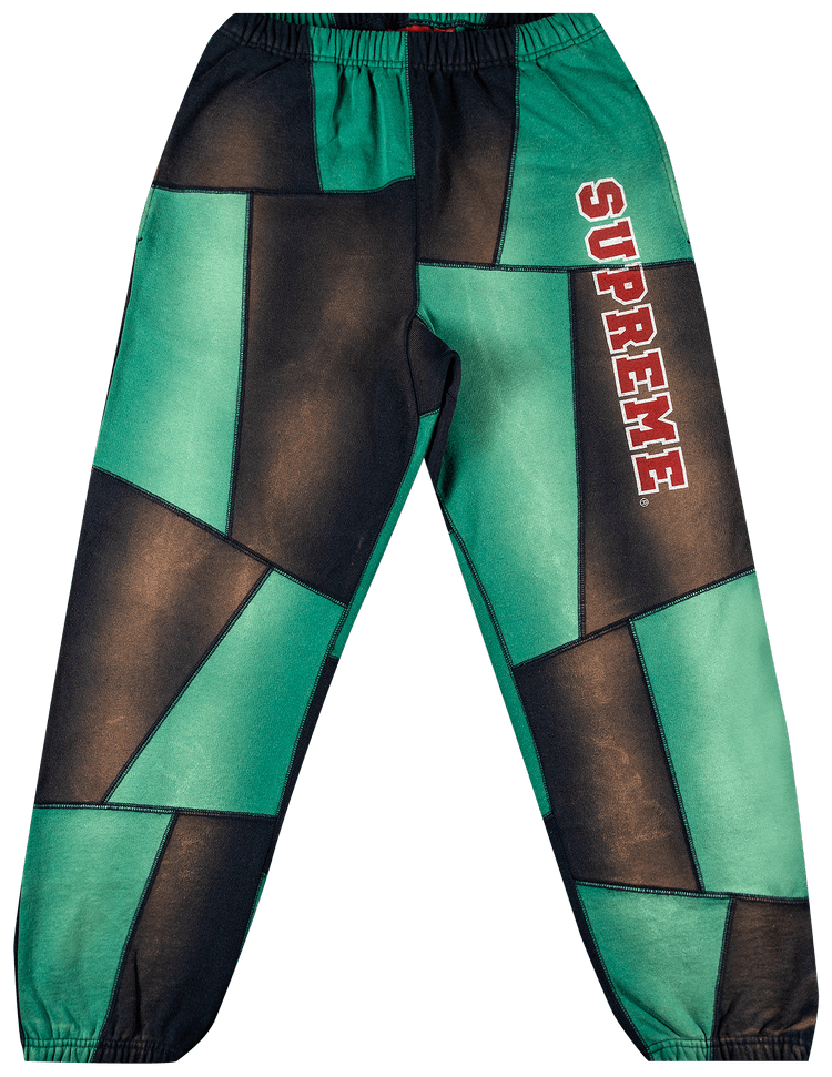 Buy Supreme Patchwork Sweatpant 'Navy' - FW20P11 NAVY | GOAT