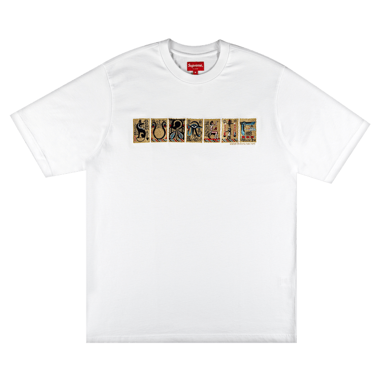 Supreme Ancient Short Sleeve Top White