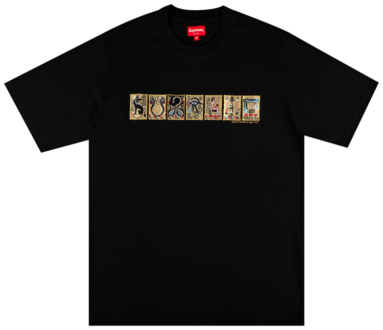 Supreme Ancient Short Sleeve Top Black