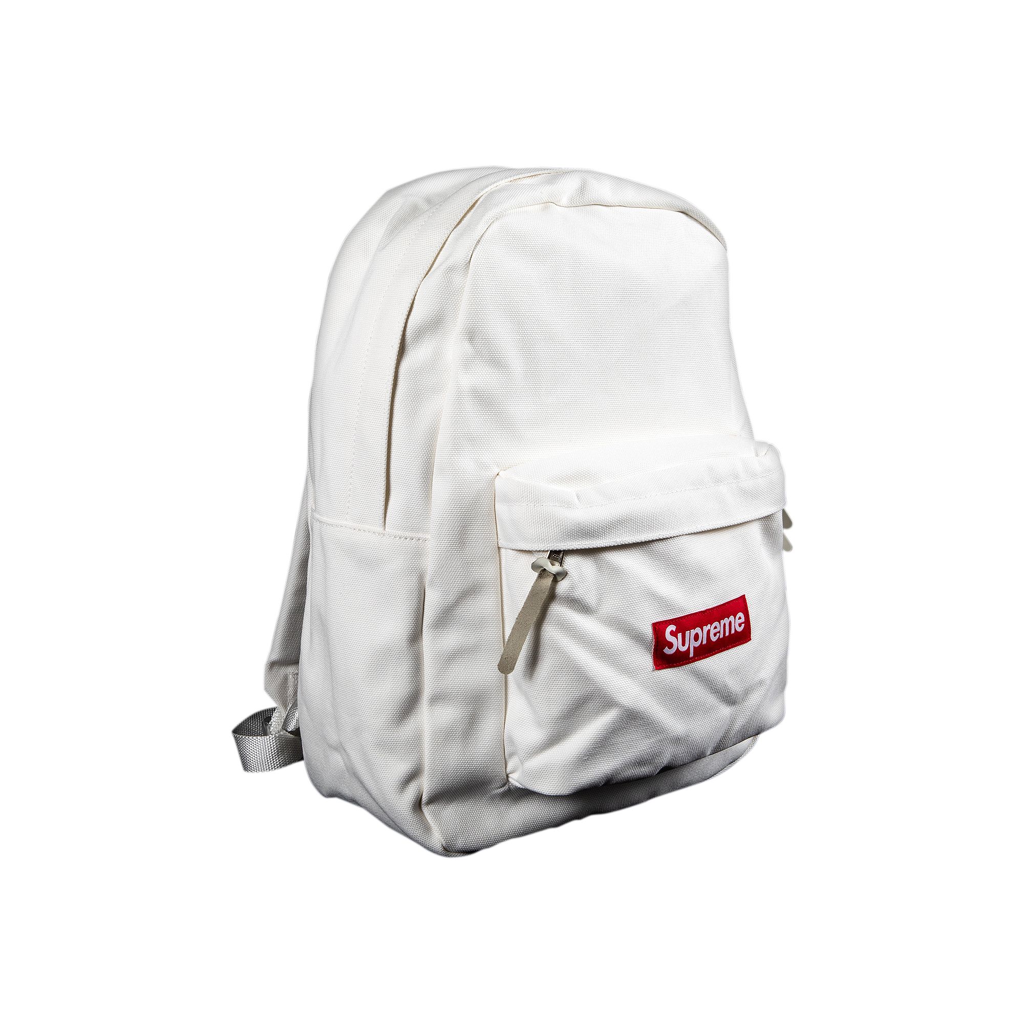 Supreme Canvas Backpack 'White' | Men's Size Onesize