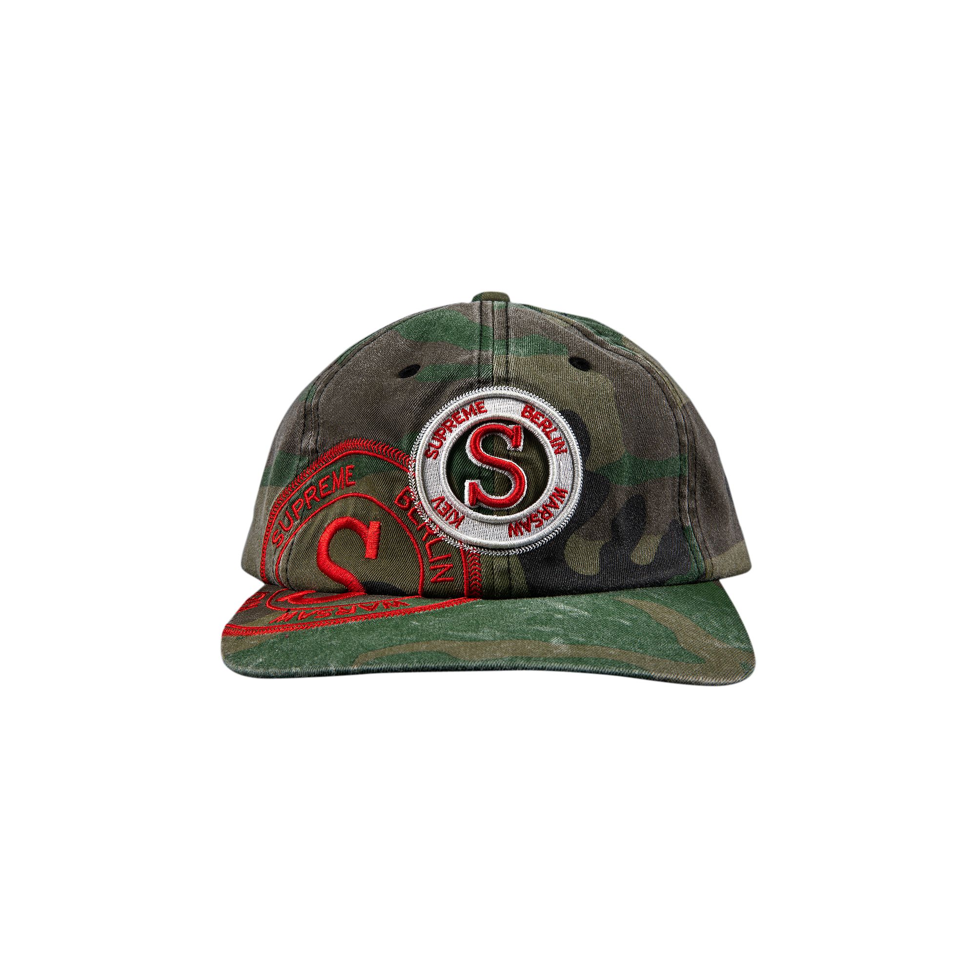 Supreme Stamp 6-Panel 'Woodland Camo' | Multi-Color | Men's Size Onesize