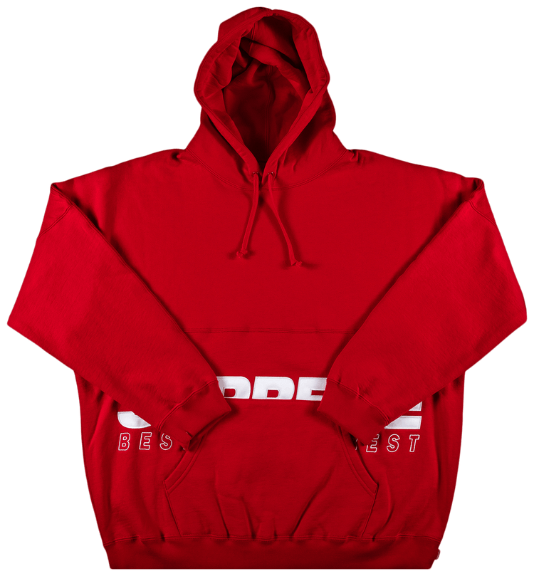 Supreme Best Of The Best Hooded Sweatshirt Red