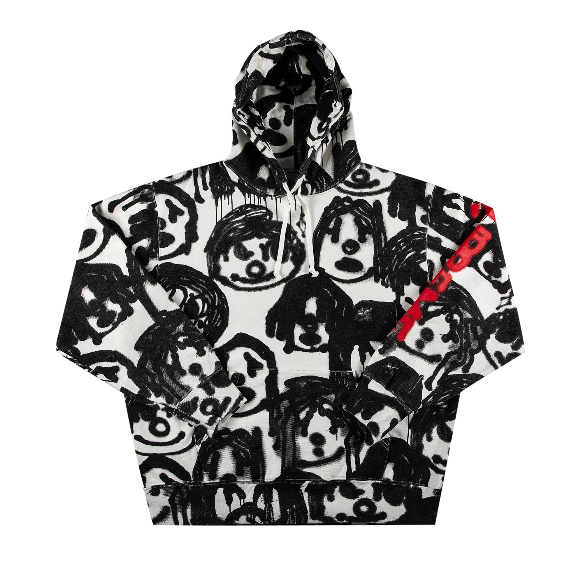 Supreme x Yohji Yamamoto Hooded Sweatshirt 'White' | Men's Size L