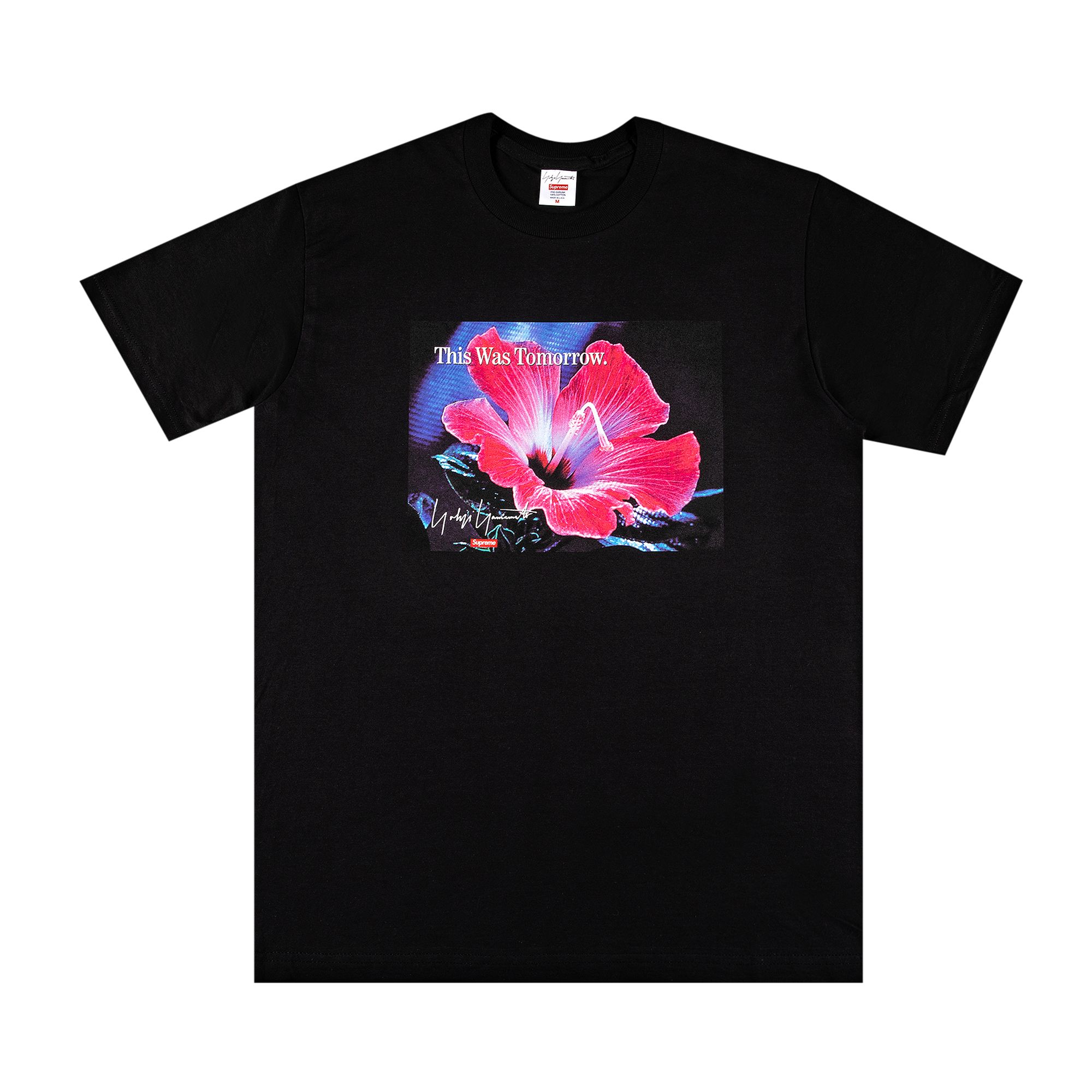 Supreme x Yohji Yamamoto This Was Tomorrow Tee 'Black' | Men's Size L