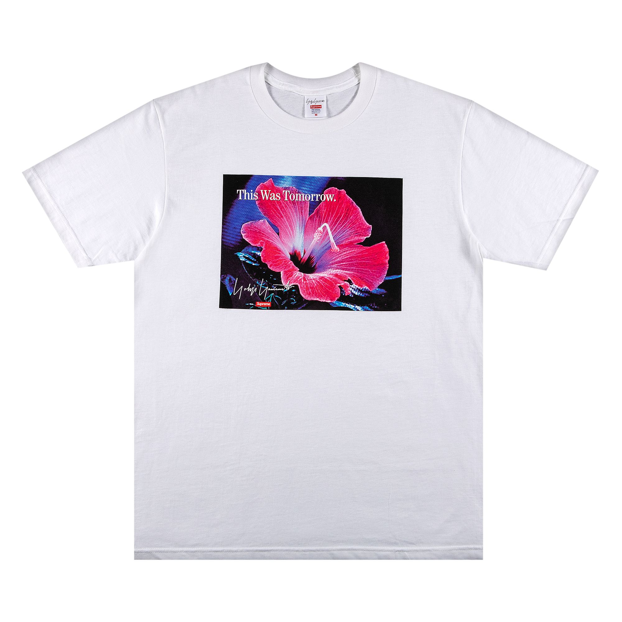Supreme x Yohji Yamamoto This Was Tomorrow Tee 'White' | Men's Size XL