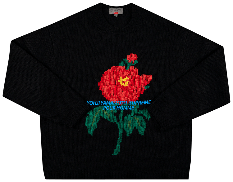 Supreme floral sweater hotsell