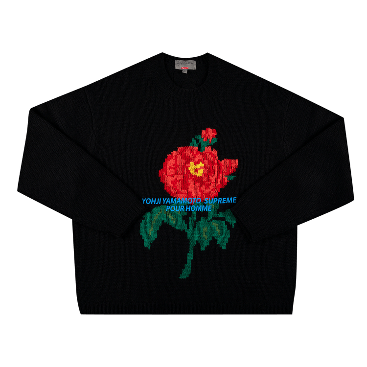 Size xl Supreme x Yohji Yamamoto Sweater 'Black'