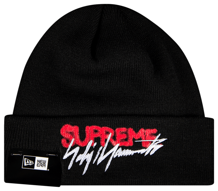 Buy Supreme x Yohji Yamamoto x New Era Beanie 'Black Buy Supreme x Yohji Yamamoto x New Era Beanie 'Black