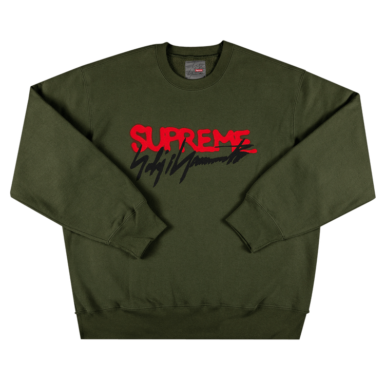 トップス SupremexWtaps Crewneck Olive Large used SupremexWtaps Crewneck Olive Large used