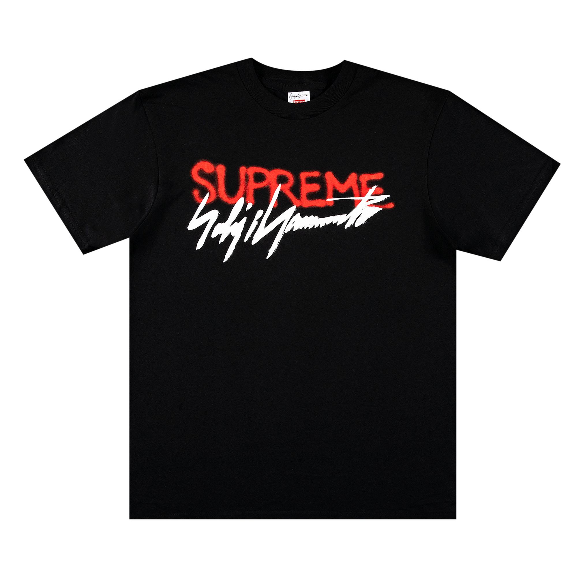 Supreme x Yohji Yamamoto Logo Tee 'Black' | Men's Size S