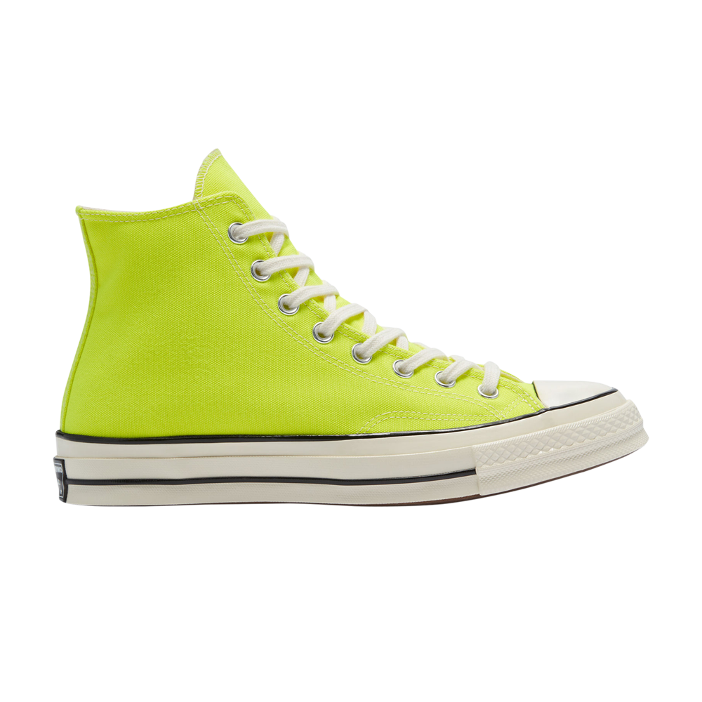 Pre-owned Converse Chuck 70 Vintage Canvas High 'venom Lemon' In Yellow