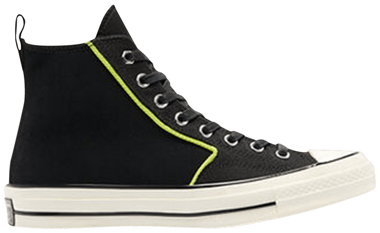 Converse Chuck 70 High Workwear Twill   Black Lemon